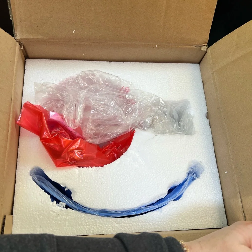 Jonathan Adler Polly Blue Sconce New In Box